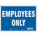 Safety Sign 10 inx14 in Polyethylene