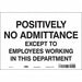 Safety Sign 7 in x 10 in Vinyl