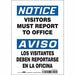 Safety Sign 10 in x 7 in Vinyl