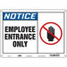 Safety Sign 10 inx14 in Aluminum
