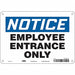 Safety Sign 7 in x 10 in Aluminum