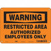 J7957 Safety Sign 7 in x 10 in Aluminum
