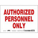 J7005 Safety Sign 5 inx7 in Vinyl