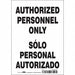 Safety Sign 10 in x 7 in Vinyl
