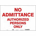 Safety Sign 14 in x 20 in Vinyl