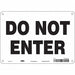 Safety Sign 7 inx10 in Polyethylene