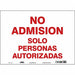 Safety Sign 10 in x 14 in Vinyl
