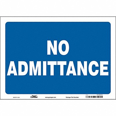 Safety Sign 10 inx14 in Vinyl