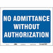 Safety Sign 10 in x 14 in Vinyl