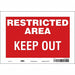 Safety Sign 7 inx10 in Vinyl