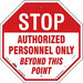 Safety Sign 18 inx18 in Aluminum