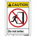 Safety Sign 14 inx10 in Aluminum