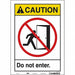 Safety Sign 14 in x 10 in Vinyl