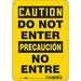 Safety Sign 10 inx7 in Polyethylene