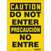 Safety Sign 14 inx10 in Vinyl