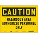 Safety Sign 10 inx14 in Vinyl