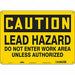 Safety Sign 10 inx14 in Aluminum