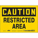 Safety Sign 5 in x 7 in Vinyl