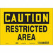 Safety Sign 7 in x 10 in Vinyl