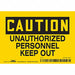 Safety Sign 3.5in x 5in Vinyl