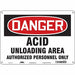 Safety Sign 10 inx14 in Aluminum