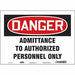 Safety Sign 10 inx14 in Vinyl