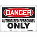 Safety Sign 10 inx14 in Aluminum