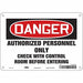 Safety Sign 7 in x 10 in Aluminum
