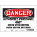Safety Sign 7 in x 10 in Vinyl