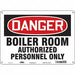 Safety Sign 10 inx14 in Aluminum