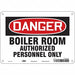 Safety Sign 7 inx10 in Polyethylene