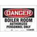 Safety Sign 7 inx10 in Vinyl
