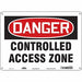 Safety Sign 10 inx14 in Polyethylene