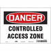 Safety Sign 7 in x 10 in Vinyl