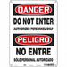 Safety Sign 14 inx10 in Aluminum