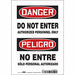 Safety Sign 10 inx7 in Vinyl