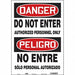 Safety Sign 20 inx14 in Vinyl