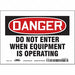 K1922 Safety Sign 5 inx7 in Vinyl