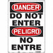 Safety Sign 20 inx14 in Polyethylene