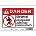 Safety Sign 7 inx10 in Vinyl