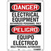 Safety Sign 14 inx10 in Polyethylene