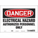 J6925 Safety Sign 7 inx10 in Vinyl