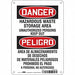 Safety Sign 10 in x 7 in Aluminum