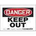 Safety Sign 5 inx7 in Vinyl