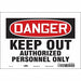 Safety Sign 7 inx10 in Vinyl