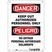 Safety Sign 10 inx7 in Polyethylene