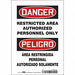 Safety Sign 10 inx7 in Vinyl