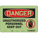 Safety Sign 7 in x 10 in Polyethylene