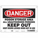 Safety Sign 7 in x 10 in Aluminum