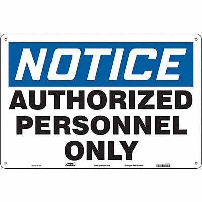 Safety Sign 24 in x 36 in Polyethylene
